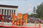 万人空巷的电白区沙琅镇第二十届“三月三”文化旅游艺术活动在新城公园隆重举行
