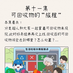 生活垃圾分类主题漫画第十一集 | 《可回收物的“旅程”》