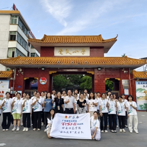 领导老师来访，视察三下乡活动——“扬帆筑梦”突击队三下乡活动