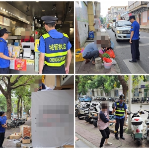 城管等部门加强成人高考考点周边市容秩序整治